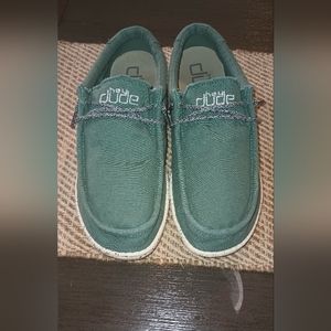 Hey Dude Wally Washed Teal mens 11